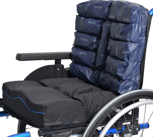 Poduszka stabilizująca tułów do wózka inwalidzkiego