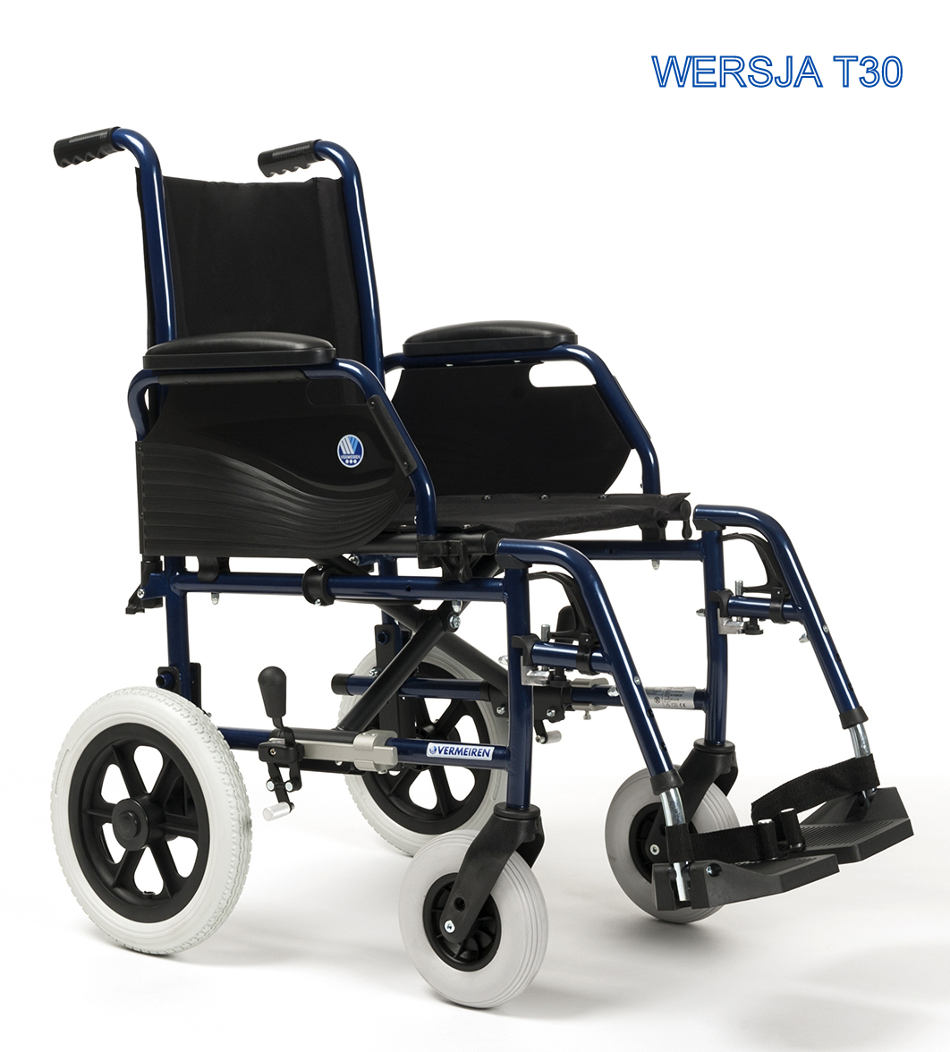Wózek inwalidzki ręczny Jazz S50 w wersji T30