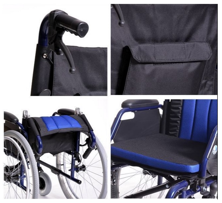 Udogodnienia w wózku inwalidzkim Jazz S50 B69