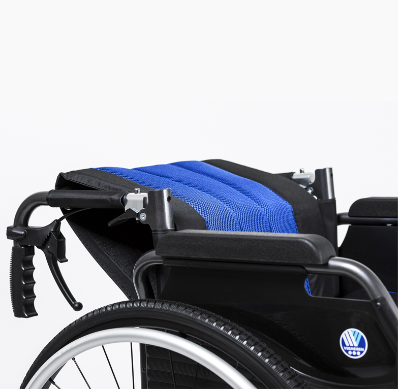 Składane oparcie wózka inwalidzkiego Eclips x2