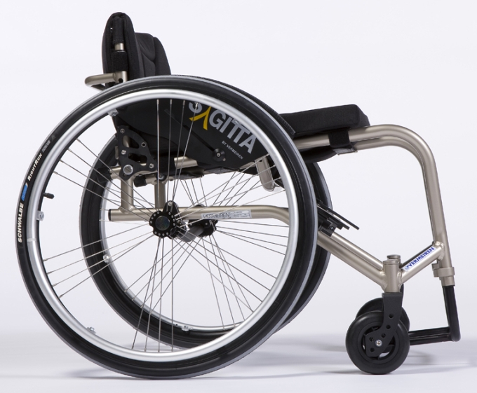 Wózek inwalidzki ręczny Sagitta SI