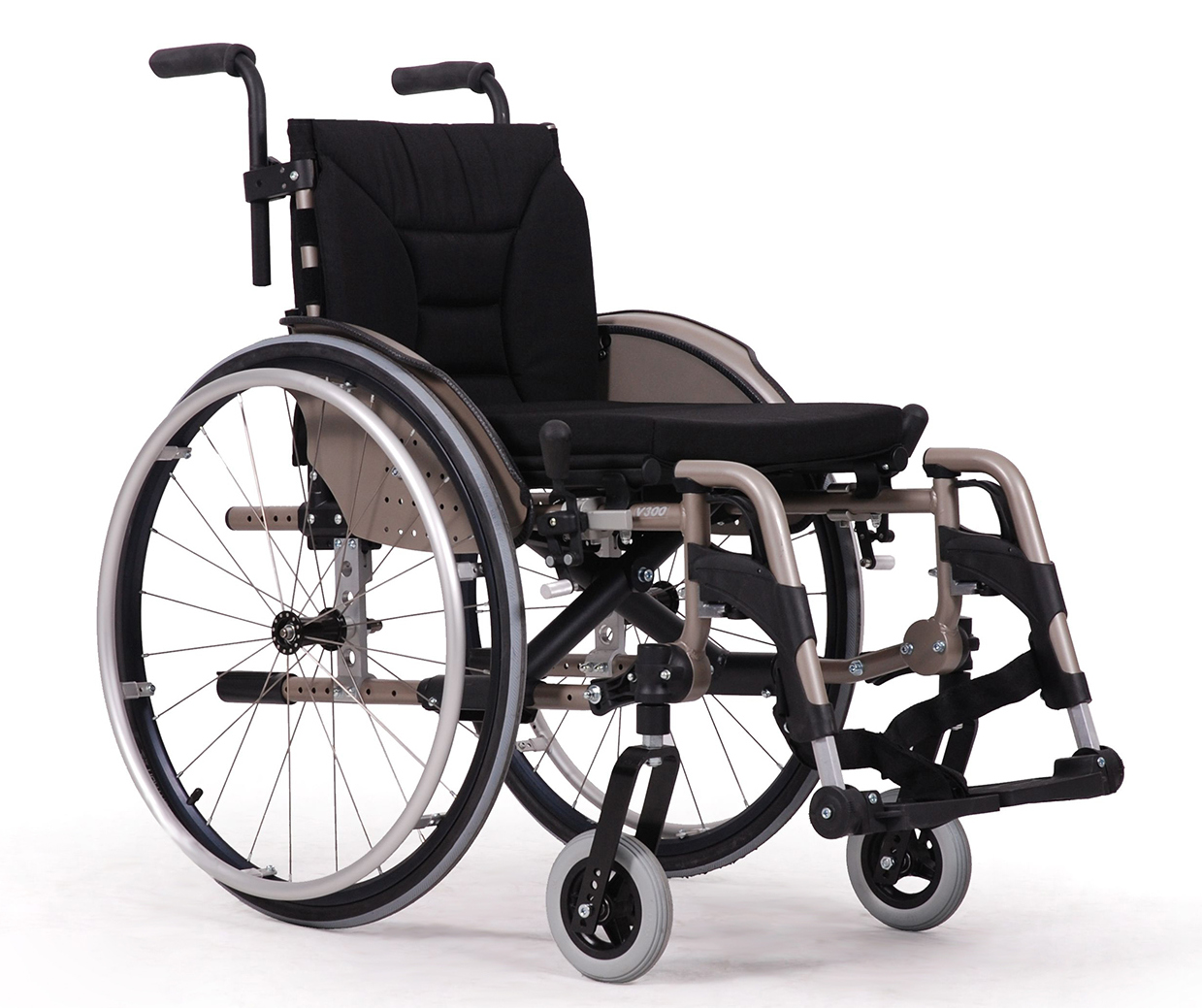 Wózek inwalidzki półaktywny V300 Active