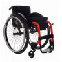 Czerwony wózek inwalidzki ręczny GTM Mobil