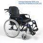 Wózek inwalidzki V300 XXL z dodatkowymi opcjami